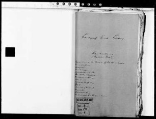 Registraturreste des Landgrafen Ernst Ludwig