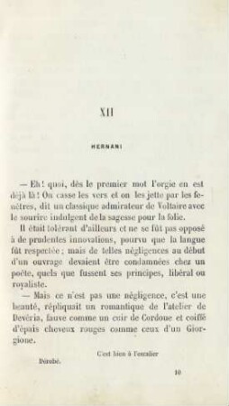XII. Hernani
