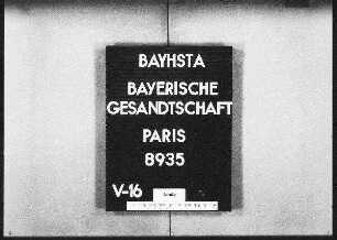 Witzthum, Georgine Henriette, von Paris, verstorben in Bern
