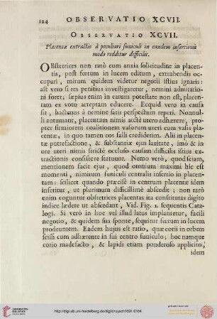Observatio XCVII