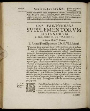 Liber Primus Et Vicesimus.