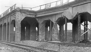 Stuttgart Nord Gäubahn Brücke 5029A Bombenschäden