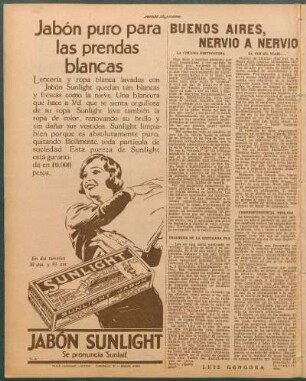 Buenos Aires, nervio a nervio