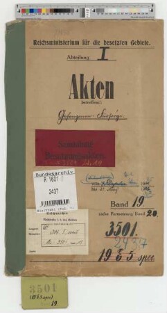 Gefangenenfürsorge. Nebenstück: Bd. 19