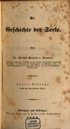 Die Geschichte der Seele