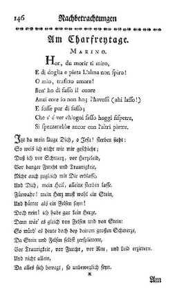 Am Charfreytage