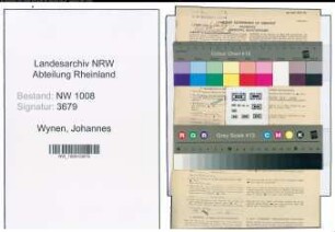 Entnazifizierung Johannes Wynen , geb. 05.01.1902 (Mechaniker)