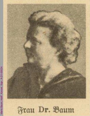 Porträt von Marie Baum