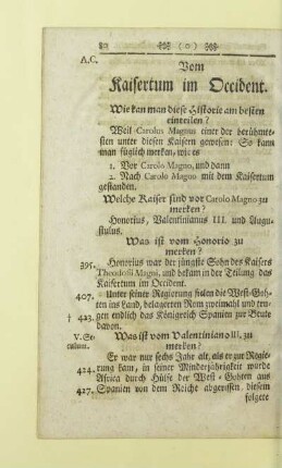 Vom Kaisertum im Occident