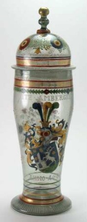 Humpen mit Deckel