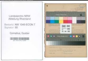 Entnazifizierung Gustav Cornelius , geb. 01.12.1902 (Zimmerer)