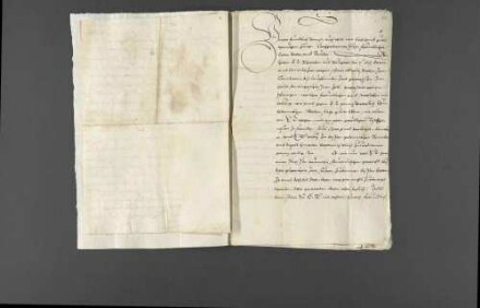 Danksagungen Herzog Wilhelms V. von Bayern für die zugeschickten Neckarweine, mit der Rücksendung von Salzlieferungen.