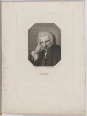 Bildnis des Laurence Sterne