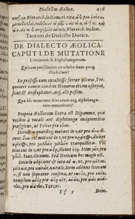 De Dialecto Æolica.