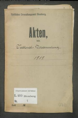 Wahl zur Nationalversammlung am 16. Februar 1919