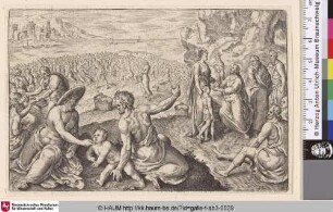 [Die Speisung der Fünftausend; The multiplication of loaves and fishes]