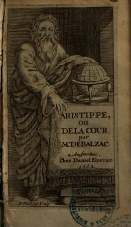 Aristippe ou de la cour