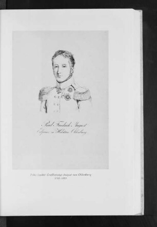 Prinz (später Großherzog) August von Oldenburg 1783-1853