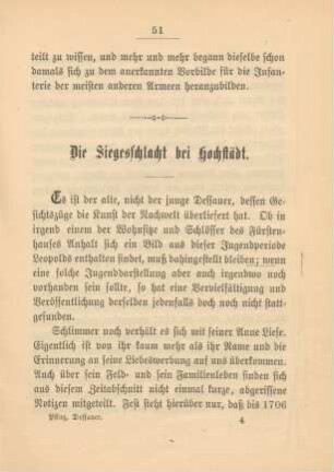 Die Siegesschlacht bei Hochstädt