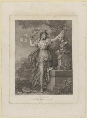 Bildnis der Mrs. Abington als Thalia