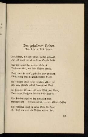 103-104, Den gefallenen Helden