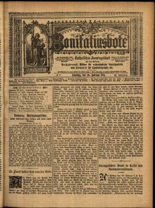 Erste Ausgabe vom Sonntag, den 26. Februar 1911.