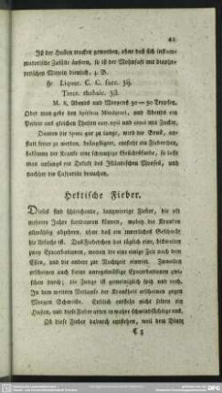 Hektische Fieber