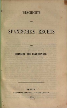 Geschichte des spanischen Rechts