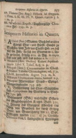 Scriptores Historici in Quarto