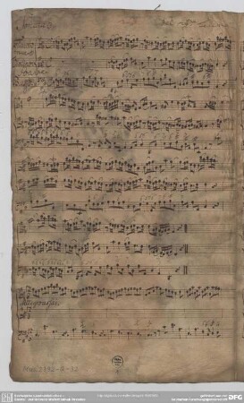 Sonatas - Mus.2392-Q-32 : fl, vl, bc - D; TWV 42:D 4