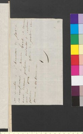 Brief von Zenobio, Alvise Luigi Conte Di an Goethe, Johann Wolfgang von