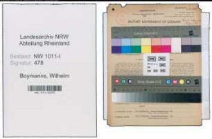 Entnazifizierung Wilhelm Boymanns , geb. 25.04.1910 (Ingenieur)