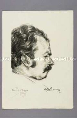 Bildnis des Schriftstellers Erwin Guido Kolbenheyer