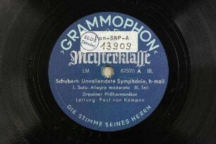 Unvollendete Symphonie h-moll : [op. posth.]. 1. Satz: Allegro moderato, III. Teil