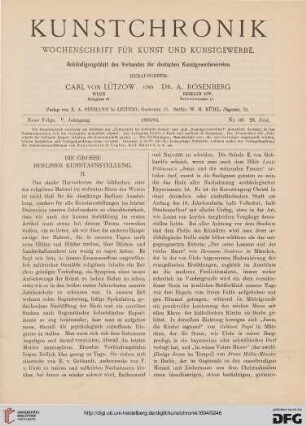 Die grosse Berliner Kunstausstellung, [2]