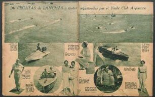 Las regatas de lanchas a motor organizadas por el Yacht Club Argentino [Fotografías]