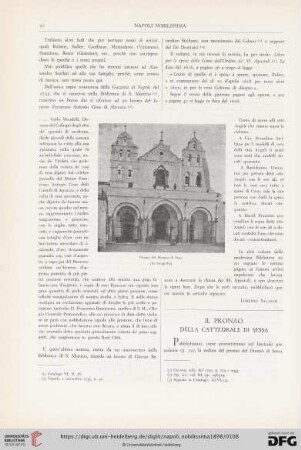 7: Il pronao del Duomo di Sessa