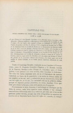 Capitulo VIII. Otros Obispos del siglo XII. - ...