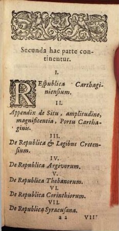 Graecorvm Res Pvblicae, 2