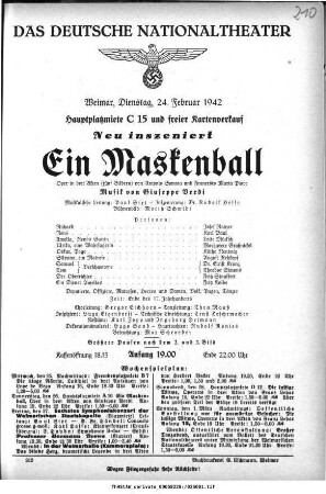 Ein Maskenball