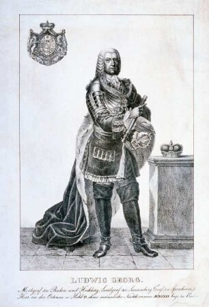 Bildnis: Markgraf Ludwig Georg von Baden-Baden