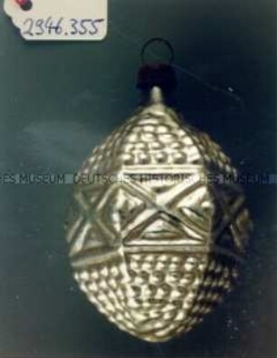 Christbaumschmuck Kugel (2 Stück)