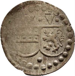 Münze, Pfennig, ohne Jahr