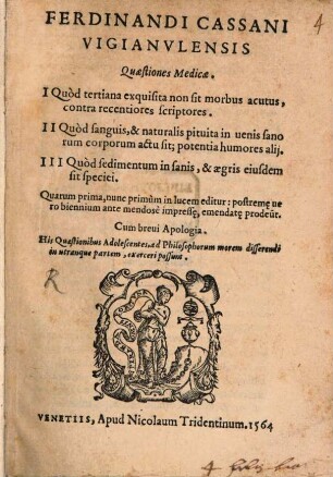 Quaestiones medicae