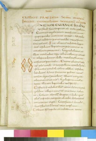"Incipit" des Markusevangeliums, Folio fol. 59v