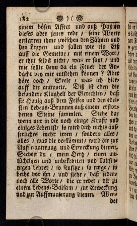 182-190, Aber hoere doch, Seele, was ich hierauff dir ...