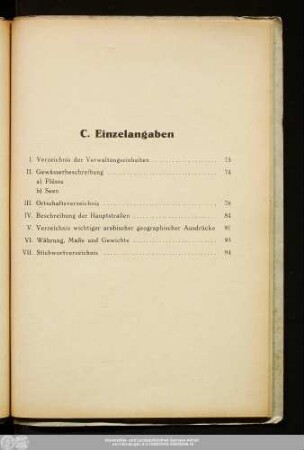 C. Einzelangaben