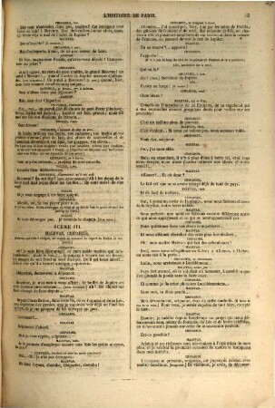 L' histoire de Paris : Trois actes et quatorze tableaux, dont un prologue. Par Théodore Barrière et Henry de Kock... Musique de Fessy
