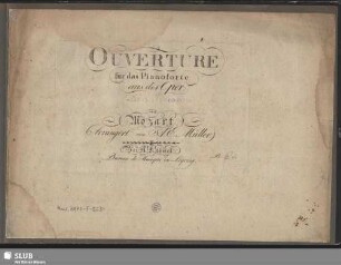 Ouverture für das Pianoforte aus der Oper: [hs.: Don Giovanni]
