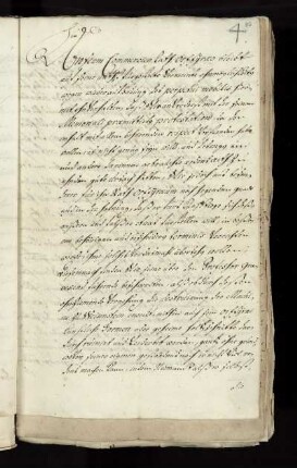 Brief von Karl, Hessen-Kassel, Landgraf an Bessler, Kassel 17.03.1725